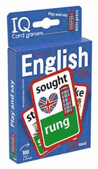 Книга English irregular verbs Level hard, б-1585, Баград.рф